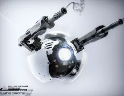 Flying Drone 3D model