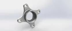 Front Hub for SAE BAJA by Team Wraith Racing of Guru Nanak Institutions Technical Campus