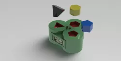 geometric clock