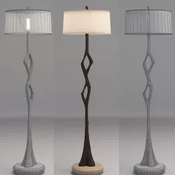 Gerard Sarona floor lamp Low-poly  3D model