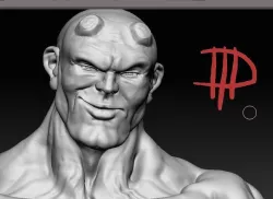 hellboy statham  3D model