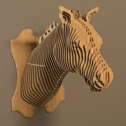 Horse head 3D model