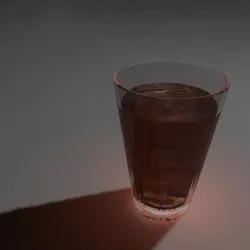 Iced ice tea 3D model