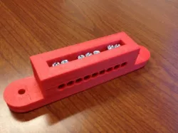 Insulated Power Bus Bar Mount (Parametric)