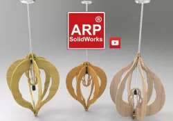 Invertible rustic lamp.