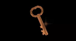 Key Power Up Low-poly  3D model