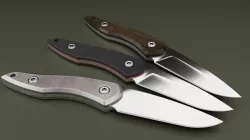 Knifes from designer Anton 3D model