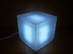 Laser Cut LED Cube  lamp 