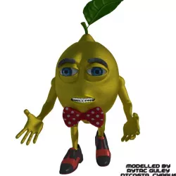 Lemon Man 3D Character 3D model