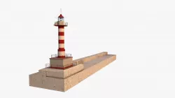 Lighthouse 3D model