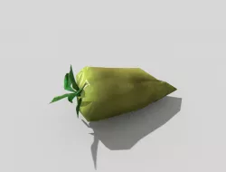 low poly pepper Low-poly  3D model