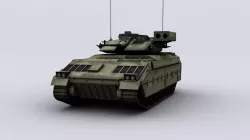 M2 Bradley Low-poly  3D model