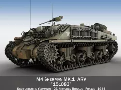 M4 Sherman ARV MK I - 151083 3D model