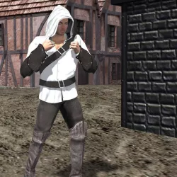 Medieval Archer for M4 3D model
