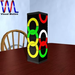 Missing Link Puzzle Low-poly  3D model