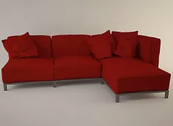 Modern sofa  3D model