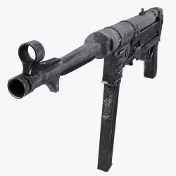 MP40 Submachine gun Low-poly  3D model