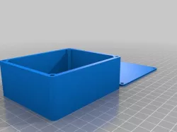 My Customized Customizer Box with Lid and screw holes