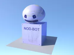 NodBot Low-poly  3D model