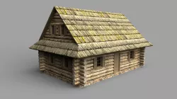 Old wooden house