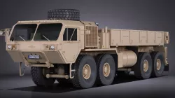 Oshkosh Hemitt A4 Cargo Truck 3D model