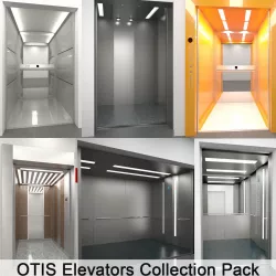 OTIS Elevators Collection Pack 3D model