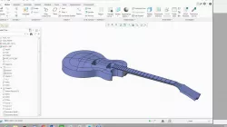 part finished les paul guitar