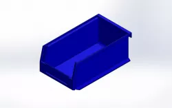 Plastic Rack Bin