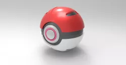 Pokeball 3D model