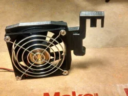 Printrbot Jr. / Modular, 80mm Fan Mount.