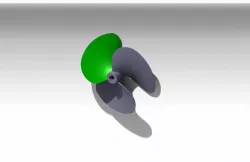 Proppler fan blade