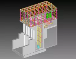 Raw Water Pump Station 3D Model