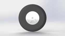 RC plane wheel