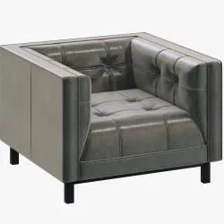 Restoration Hardware Madison Leather Chair 3D model
