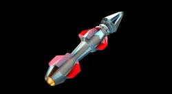 Rocket Power Up Low-poly  3D model
