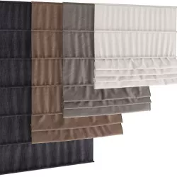 Roman Blinds 3D model