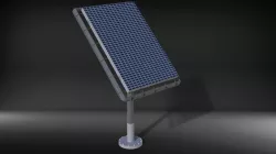 sci-fi Solar battery 3D model