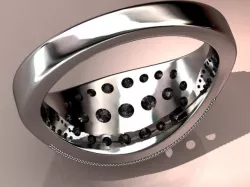 Simple Pave Ring