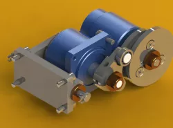 Slight swing device