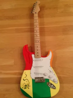 Snapfit 3d Printed Guitar