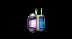 Space Cube Tec Low-poly  3D model