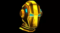 Space Warrior Helmet  Low-poly  3D model