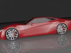 sport coupe 2016 3D model