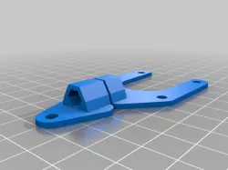 Spring-loaded Ultimaker short belt tensioner