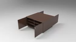 Square Structured Cabinet