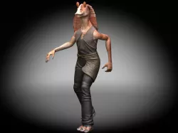 Star Wars Jar Jar Binks 3D model