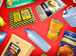 Survivalist Gourmet Pack Low-poly  3D model