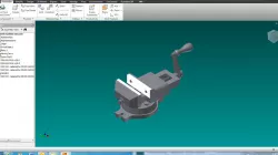 Swivel machine Vice