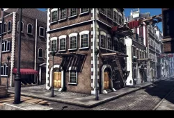 Town Construction Pack Low-poly  3D model