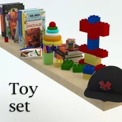 toys set 3D model